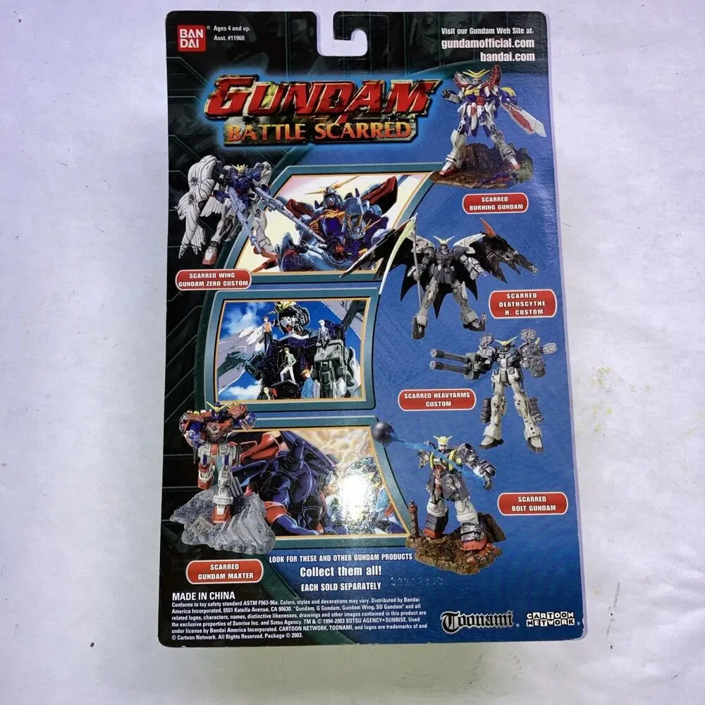 NEW SEALED GUNDAM GP-01 Fb Battle Scarred Action Figure Bandai US Seller RARE